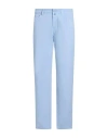 Jacob Cohёn Man Pants Light Blue Size 35 Cotton, Elastane, Polyester