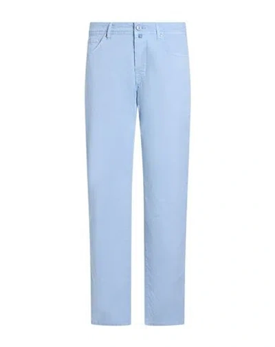 Jacob Cohёn Man Pants Light Blue Size 35 Cotton, Elastane, Polyester