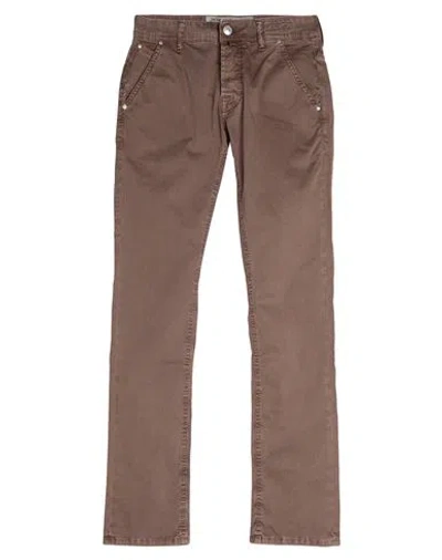 Jacob Cohёn Man Pants Light Brown Size 31 Cotton, Elastane In Beige