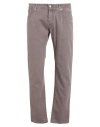 Jacob Cohёn Man Pants Light Brown Size 33 Cotton, Lyocell, Elastane In Beige