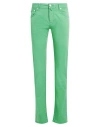 Jacob Cohёn Man Pants Light Green Size 31 Cotton, Elastane