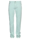 Jacob Cohёn Man Pants Light Green Size 38 Cotton, Elastane