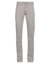 Jacob Cohёn Man Pants Light Grey Size 29 Cotton, Elastane