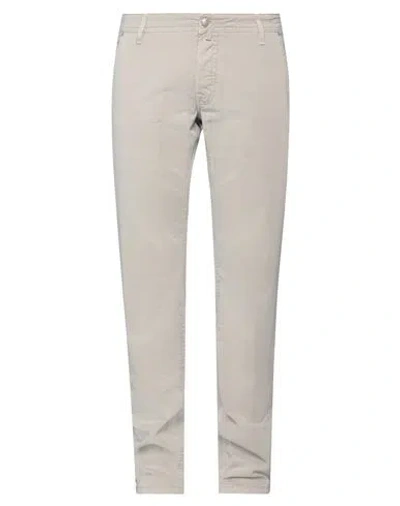 Jacob Cohёn Man Pants Light Grey Size 30 Cotton, Elastane