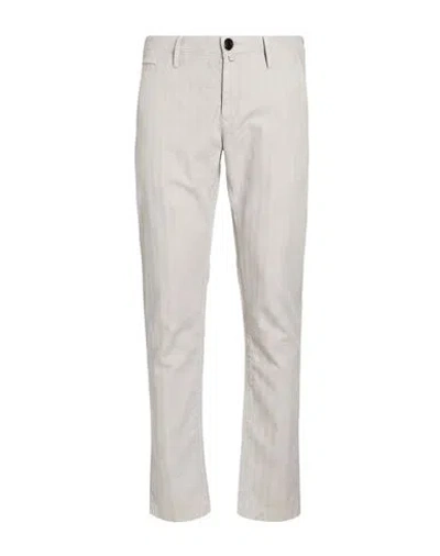 Jacob Cohёn Man Pants Light Grey Size 30 Cotton, Linen, Elastane