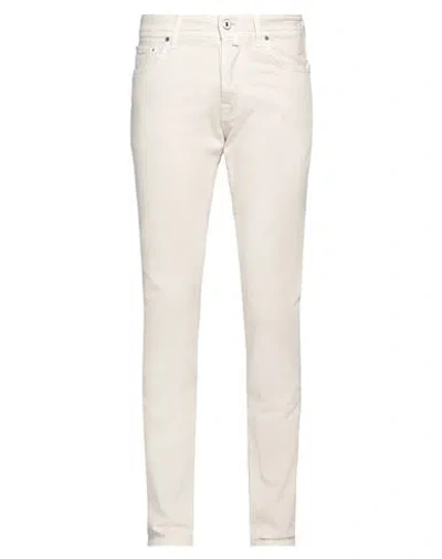 Jacob Cohёn Man Pants Light Grey Size 31 Cotton, Elastane In White
