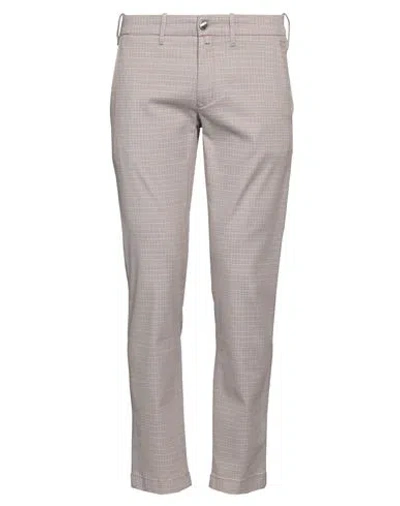 Jacob Cohёn Man Pants Light Grey Size 33 Cotton, Elastane In Gray