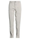 Jacob Cohёn Man Pants Light Grey Size 35 Cotton, Elastane In Gray