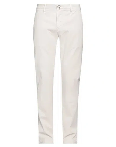 Jacob Cohёn Man Pants Light Grey Size 35 Cotton, Elastane, Polyester