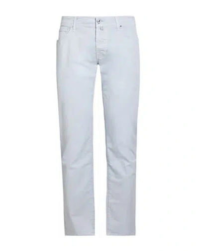 Jacob Cohёn Man Pants Light Grey Size 36 Cotton, Elastane, Polyester