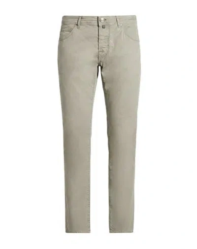 Jacob Cohёn Man Pants Light Grey Size 36 Cotton, Elastane, Polyester