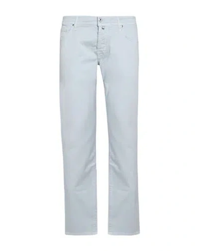 Jacob Cohёn Man Pants Light Grey Size 36 Cotton, Lyocell, Elastane