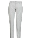 Jacob Cohёn Man Pants Light Grey Size 38 Cotton, Wool, Polyamide, Polyester