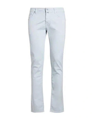 Jacob Cohёn Man Pants Light Grey Size 40 Cotton, Lyocell, Elastane