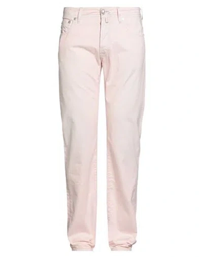 Jacob Cohёn Man Pants Light Pink Size 34 Cotton