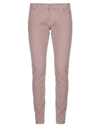 Jacob Cohёn Man Pants Light Pink Size 34 Cotton, Elastane, Polyester