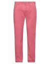 Jacob Cohёn Man Pants Magenta Size 34 Cotton