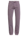 Jacob Cohёn Man Pants Mauve Size 34 Cotton In Purple
