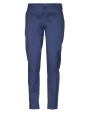 Jacob Cohёn Man Pants Midnight Blue Size 28 Cotton, Elastane In Blue