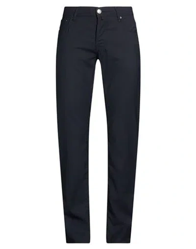 Jacob Cohёn Man Pants Midnight Blue Size 29 Virgin Wool, Elastane, Polyester, Cotton