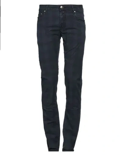 Jacob Cohёn Man Pants Midnight Blue Size 30 Cotton, Elastane