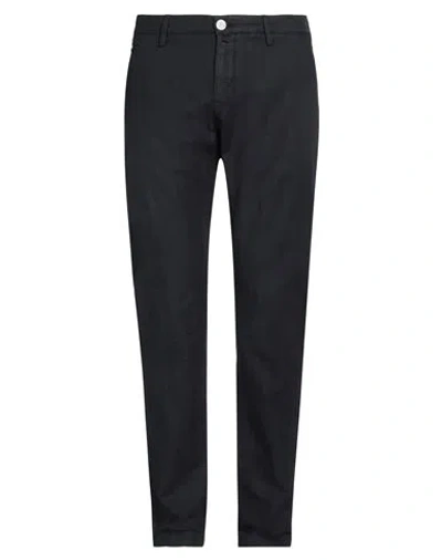 Jacob Cohёn Man Pants Midnight Blue Size 32 Cotton, Linen, Elastane, Polyester