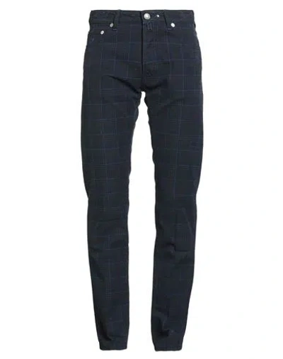 Jacob Cohёn Man Pants Midnight Blue Size 33 Cotton