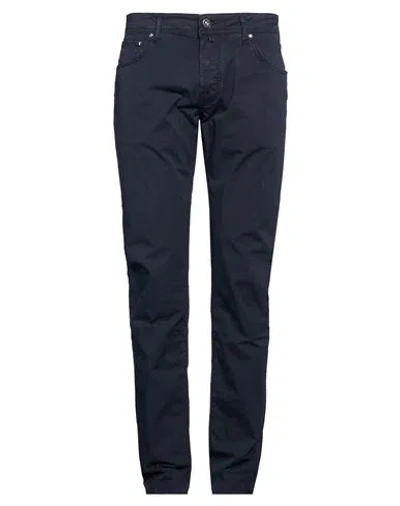 Jacob Cohёn Man Pants Midnight Blue Size 33 Cotton, Elastane