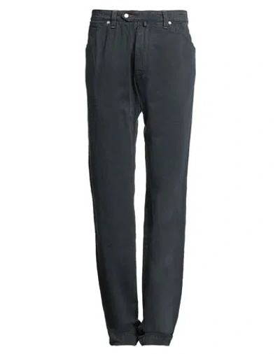 Jacob Cohёn Man Pants Midnight Blue Size 34 Cotton