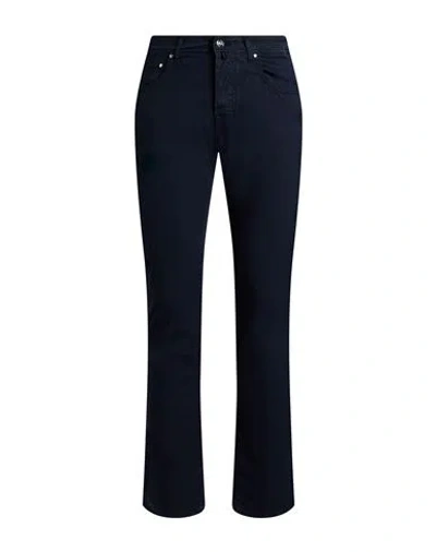 Jacob Cohёn Man Pants Midnight Blue Size 36 Cotton, Elastane, Polyester