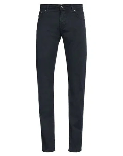 JACOB COHЁN JACOB COHЁN MAN PANTS MIDNIGHT BLUE SIZE 40 COTTON, LYOCELL, ELASTANE, POLYESTER