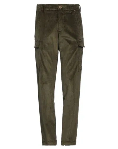 Jacob Cohёn Man Pants Military Green Size 30 Cotton, Elastane