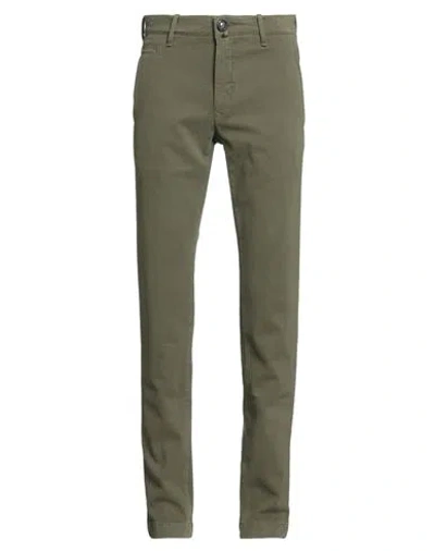 Jacob Cohёn Man Pants Military Green Size 31 Cotton, Elastane, Polyester