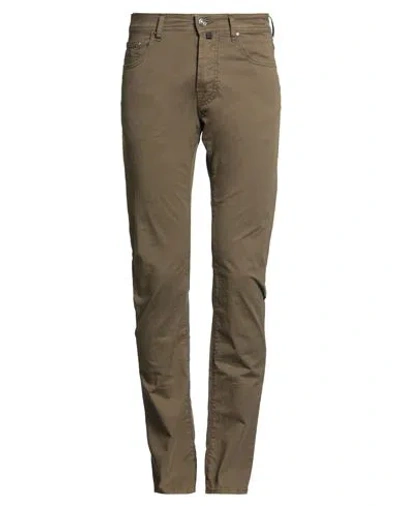 Jacob Cohёn Man Pants Military Green Size 31 Cotton, Elastane, Polyester