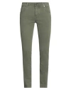 Jacob Cohёn Man Pants Military Green Size 32 Cotton, Elastane, Polyester