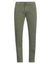 Jacob Cohёn Man Pants Military Green Size 33 Cotton, Elastane, Polyester