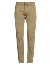 Jacob Cohёn Man Pants Military Green Size 33 Cotton, Lyocell, Elastane, Polyester In Brown