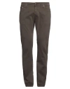 Jacob Cohёn Man Pants Military Green Size 35 Cotton, Elastane In Green