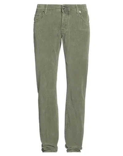 Jacob Cohёn Man Pants Military Green Size 35 Cotton, Elastane, Polyester