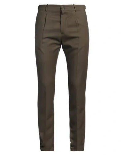 Jacob Cohёn Man Pants Military Green Size 34 Virgin Wool