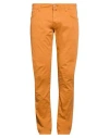 Jacob Cohёn Man Pants Mustard Size 36 Cotton, Elastane, Polyester In Yellow