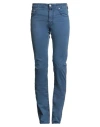 Jacob Cohёn Man Pants Navy Size 30 Cotton, Elastane In Blue
