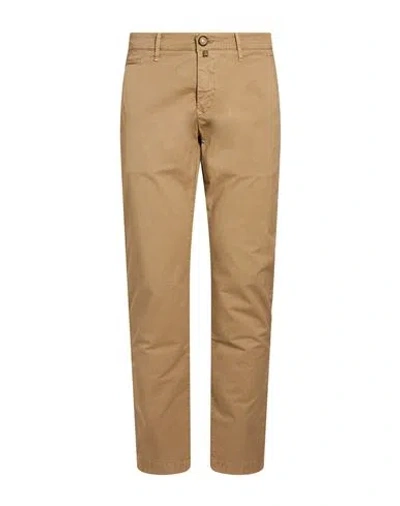 Jacob Cohёn Man Pants Navy Size 31 Cotton, Elastane In Brown