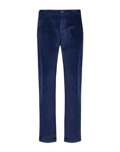 Jacob Cohёn Man Pants Navy Size 33 Cotton, Modal, Elastane In Blue