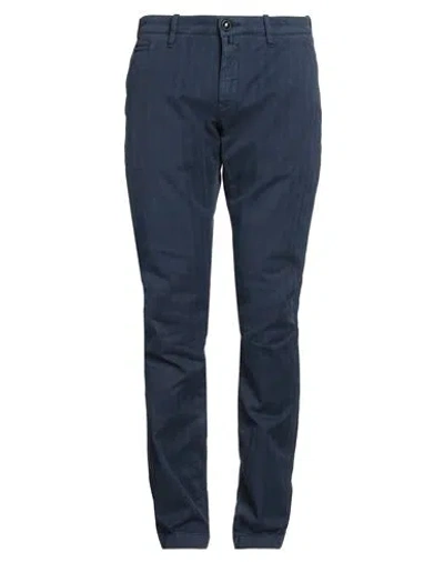 Jacob Cohёn Man Pants Navy Size 31 Cotton, Elastane
