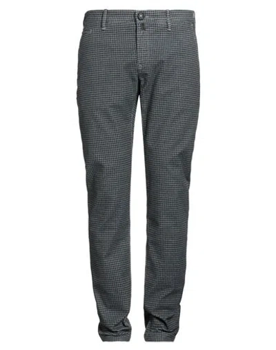 Jacob Cohёn Man Pants Navy Size 35 Cotton, Elastane In Blue