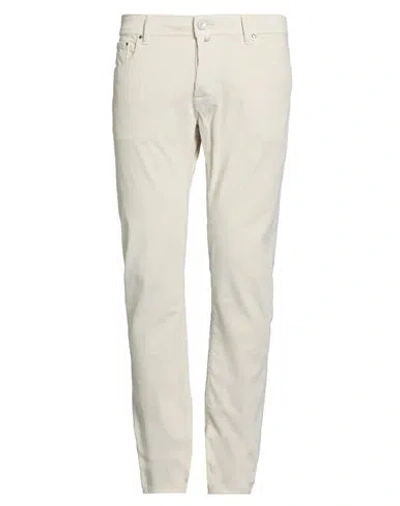 Jacob Cohёn Man Pants Off White Size 32 Cotton, Modal, Elastane