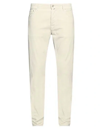 Jacob Cohёn Man Pants Off White Size 32 Cotton, Modal, Elastane, Polyester