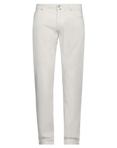 Jacob Cohёn Man Pants Off White Size 33 Modal, Cotton, Elastane