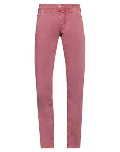 Jacob Cohёn Man Pants Pastel Pink Size 29 Cotton, Polyester, Elastane